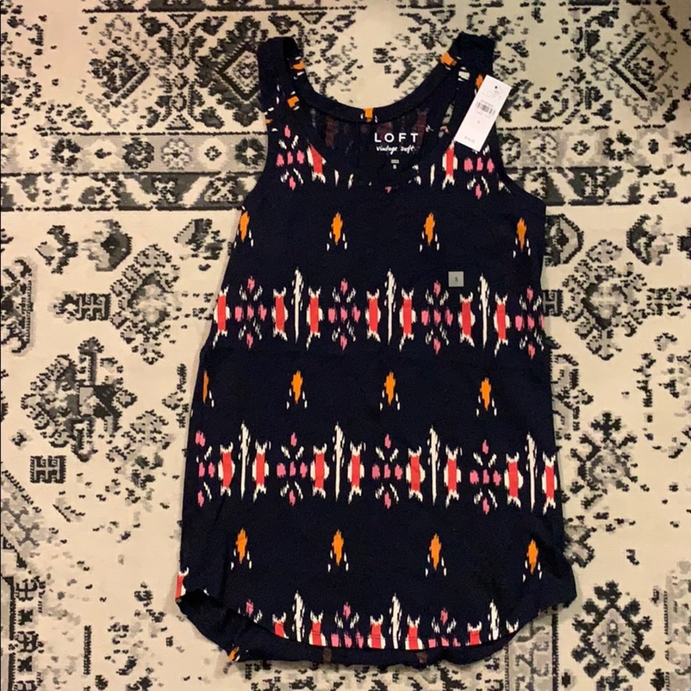 NWT LOFT RACERBACK TANK